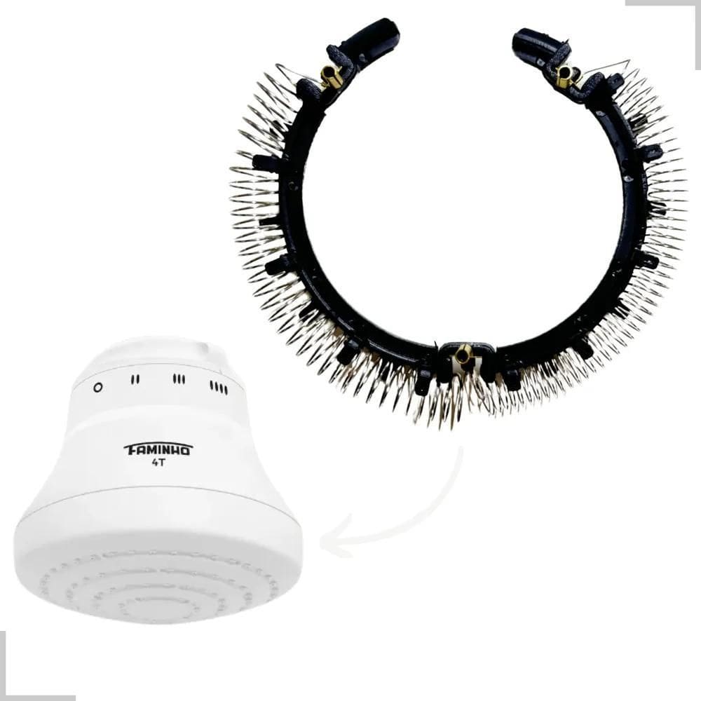 Resistência Chuveiro Ducha Faminho 4T Fame 220V 6800W