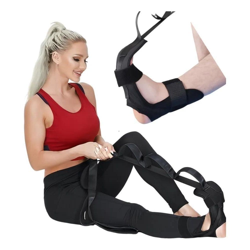 Fita Alongamento Para Pernas Pés Pilates Yoga E Fisioterapia