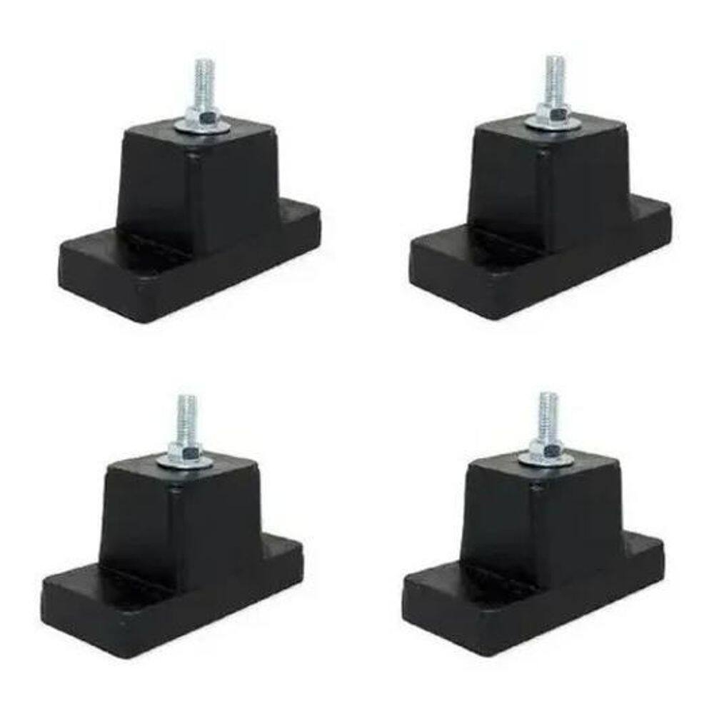 4 Coxim De Borracha Podium Para Ar Condicionado Split