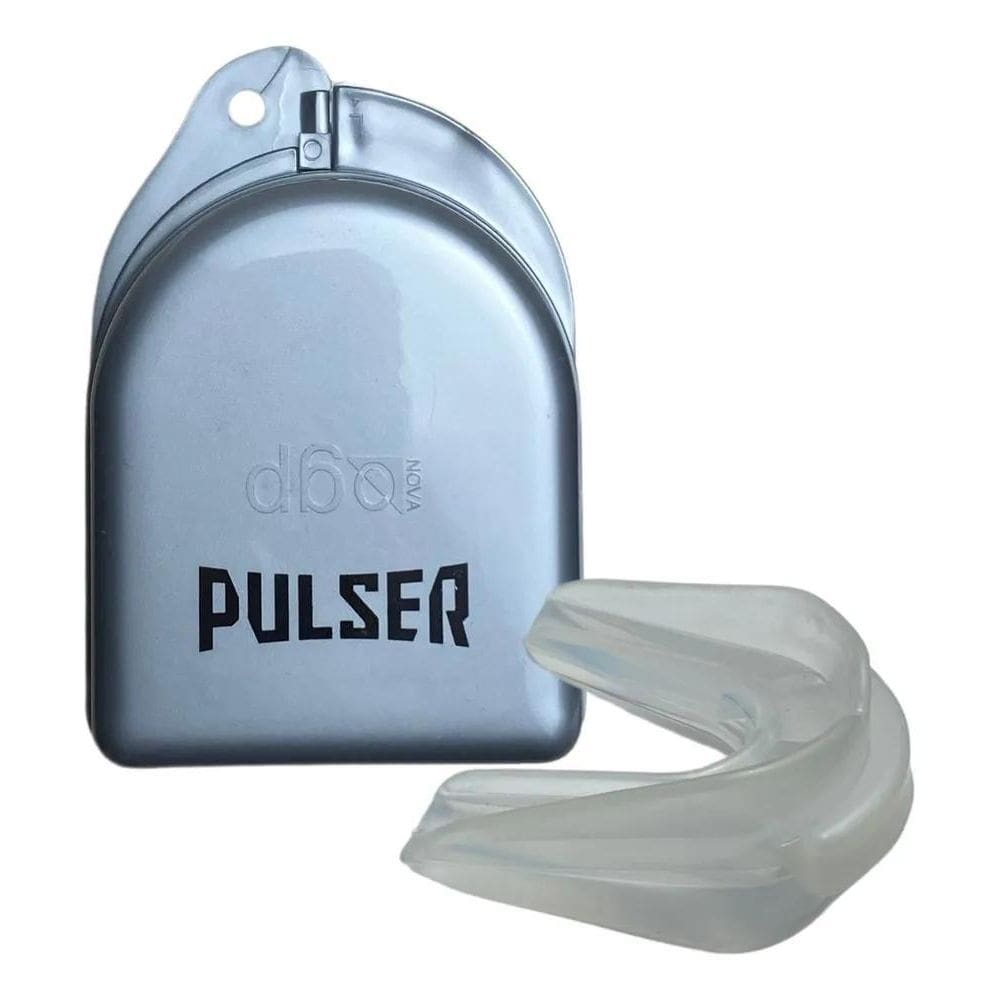 Protetor Bucal Dentes Duplo Moldável Água Quente Com Estojo