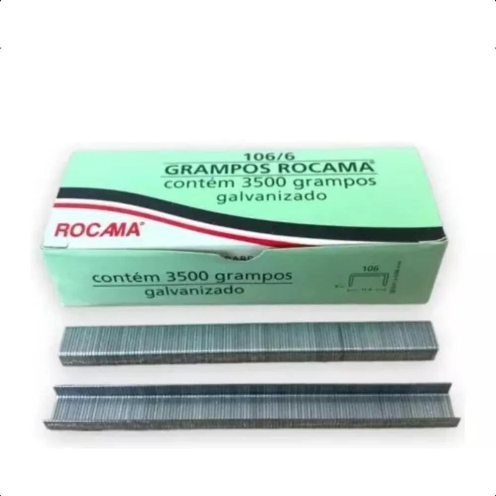 Grampo 6Mm 106-6 Rocama 3500 Grampos