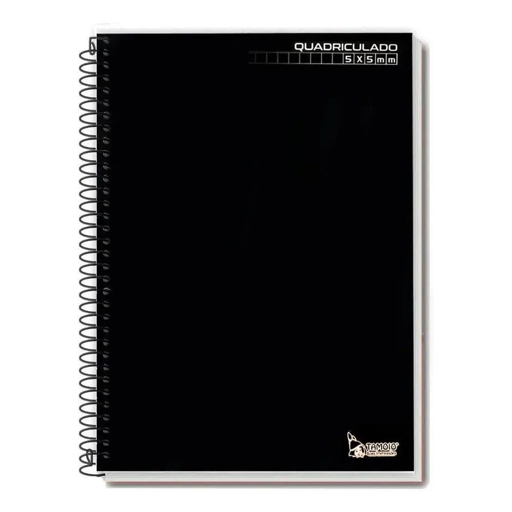 Caderno Universitário 96 Folhas Quadriculadas 5X5Mm 27.5Cm