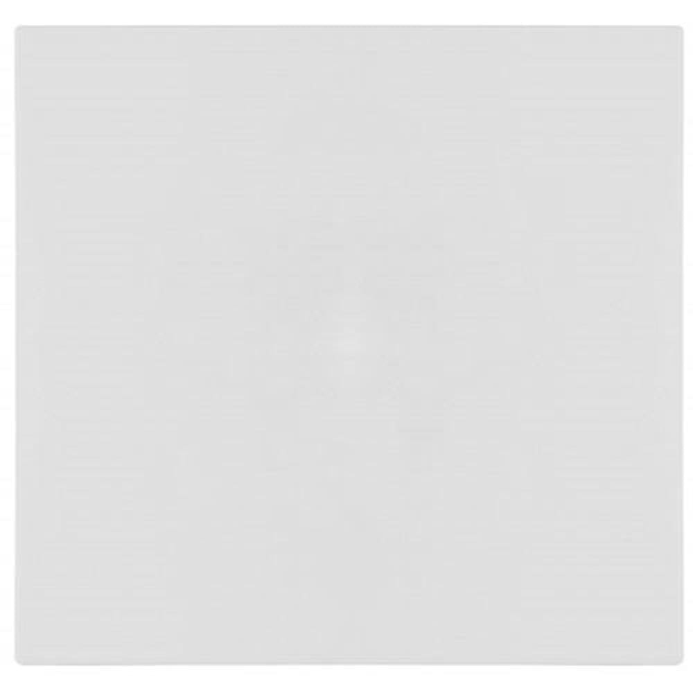 Placa Cega Suporte 4X4 Recta Branco Satin Fosco Brs12439-7Br