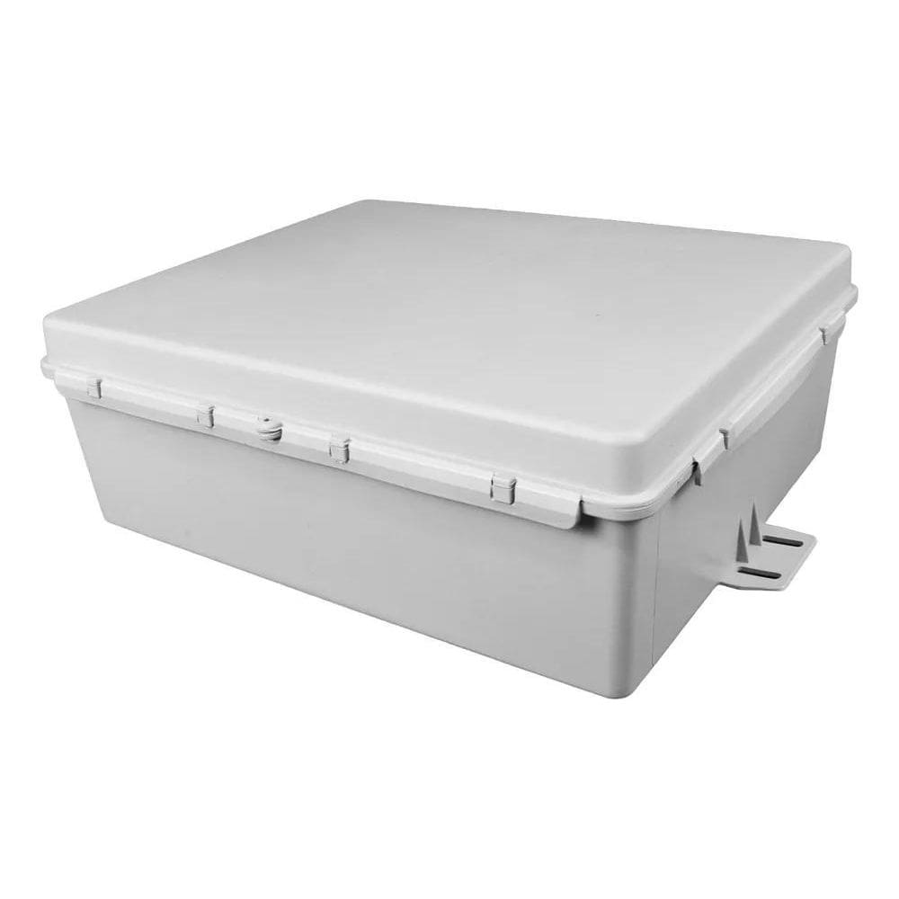 Caixa Hermética Multiuso Master Grande 35 X 42 X 15 Cm Cinza