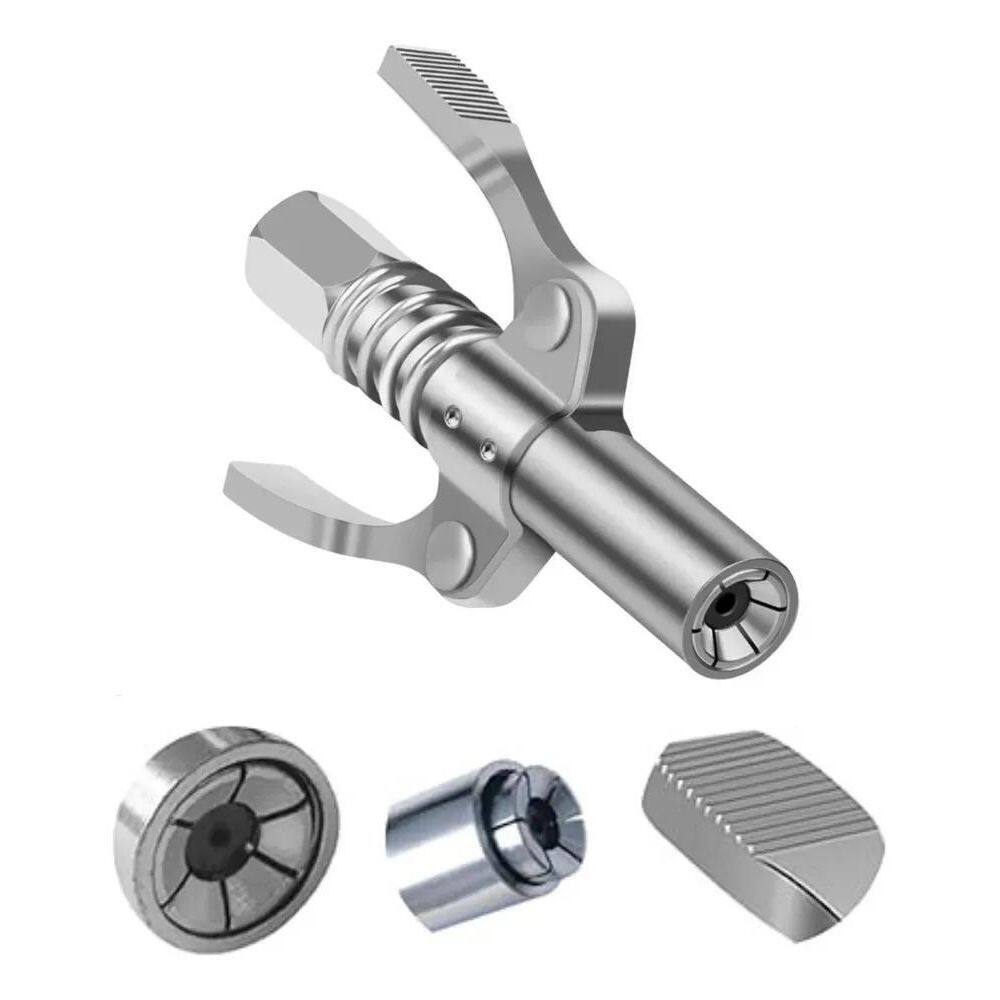 Bico Injetor De Graxa Engraxeira Alta Pressão 10000Psi Aço