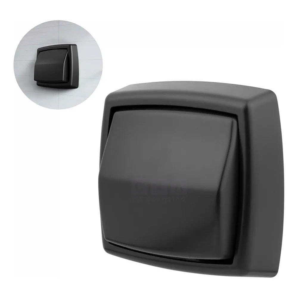 Acabamento Válvula Descarga Deca Hydra Max / Docol Abs Preto