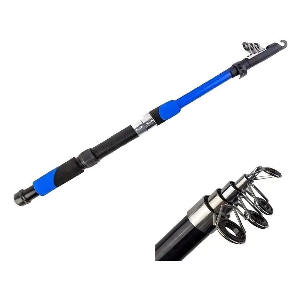 1 Vara De Pesca P Molinete Telescopica De 1,70Mt 20Lbs
