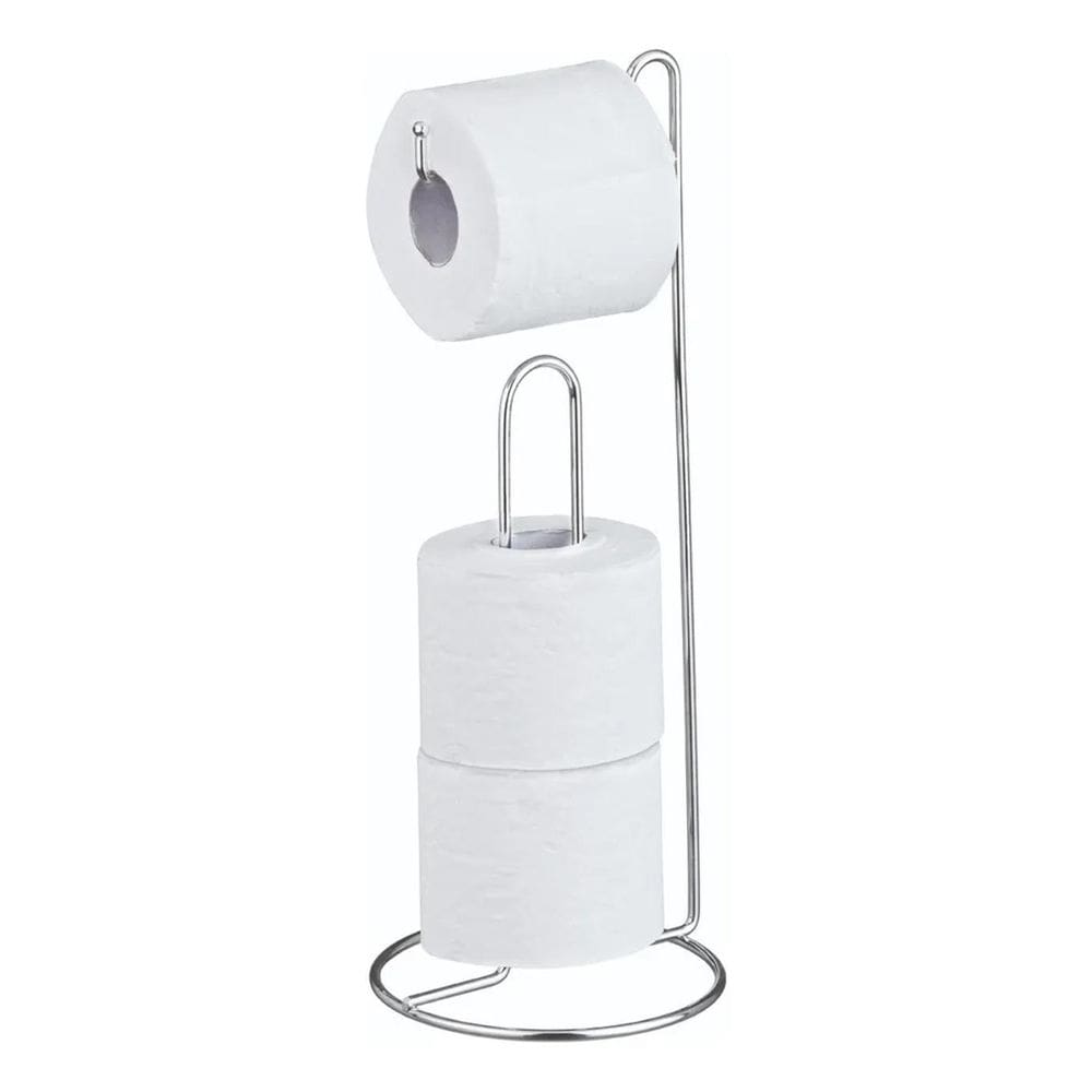 Suporte Porta Rolo Papel Higiênico Banheiro 14.5X35Cm Pratea