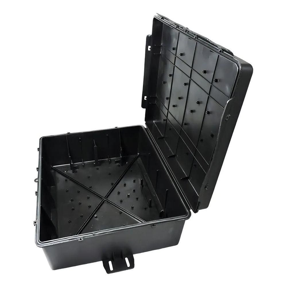 Caixa Hermética Multiuso Longa Grande 32 X 17 X 8 Cm Preta C