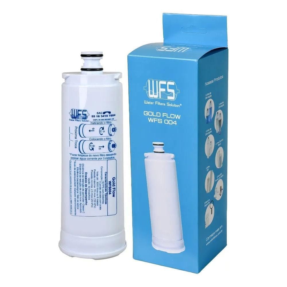 Refil Filtro Wfs Gold Flow - Wfs 004 Purificador Agua Compat