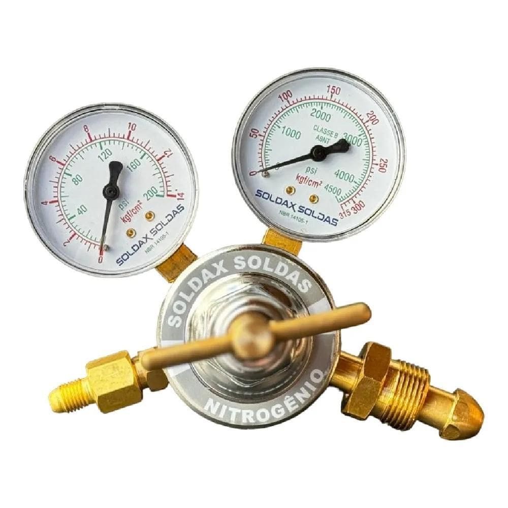 Valvula Reguladora De Pressão Nitrogênio + Adaptdor Manifold
