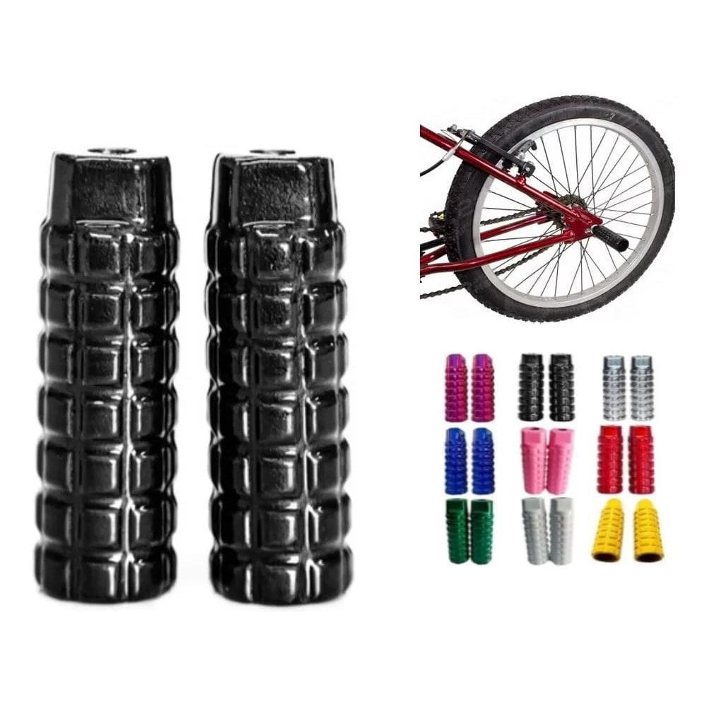 Pedaleira Alumínio Trolinha Para Bicicleta Aro 20 24 26