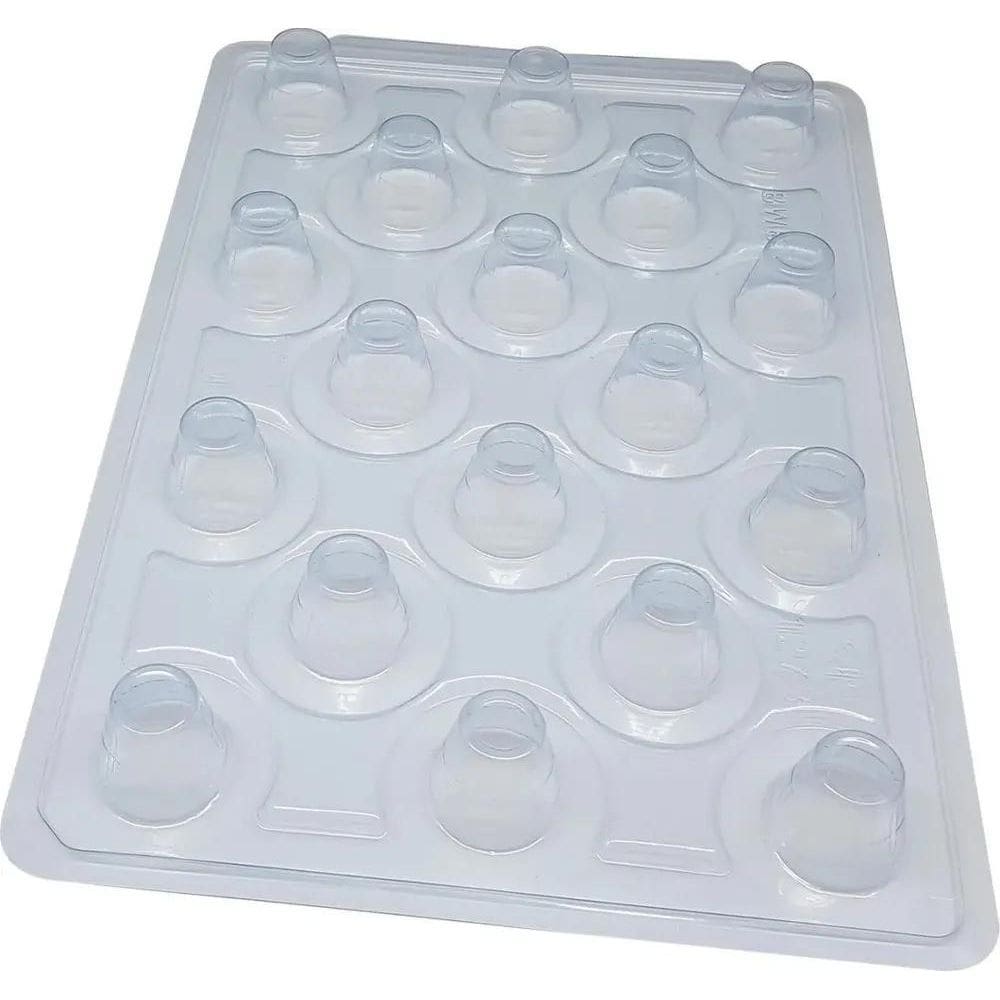 Forma Silicone Copinho De Licor 17G Sp 1273 Três Partes Bwb