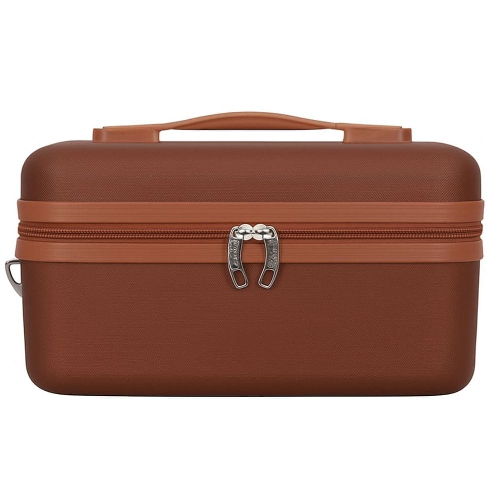 Frasqueira Rígida com Alça Bolsa Necessaire Premium Porta Jóias e Maquiagem Estilo Baú - Mendoza - Cruzeiro