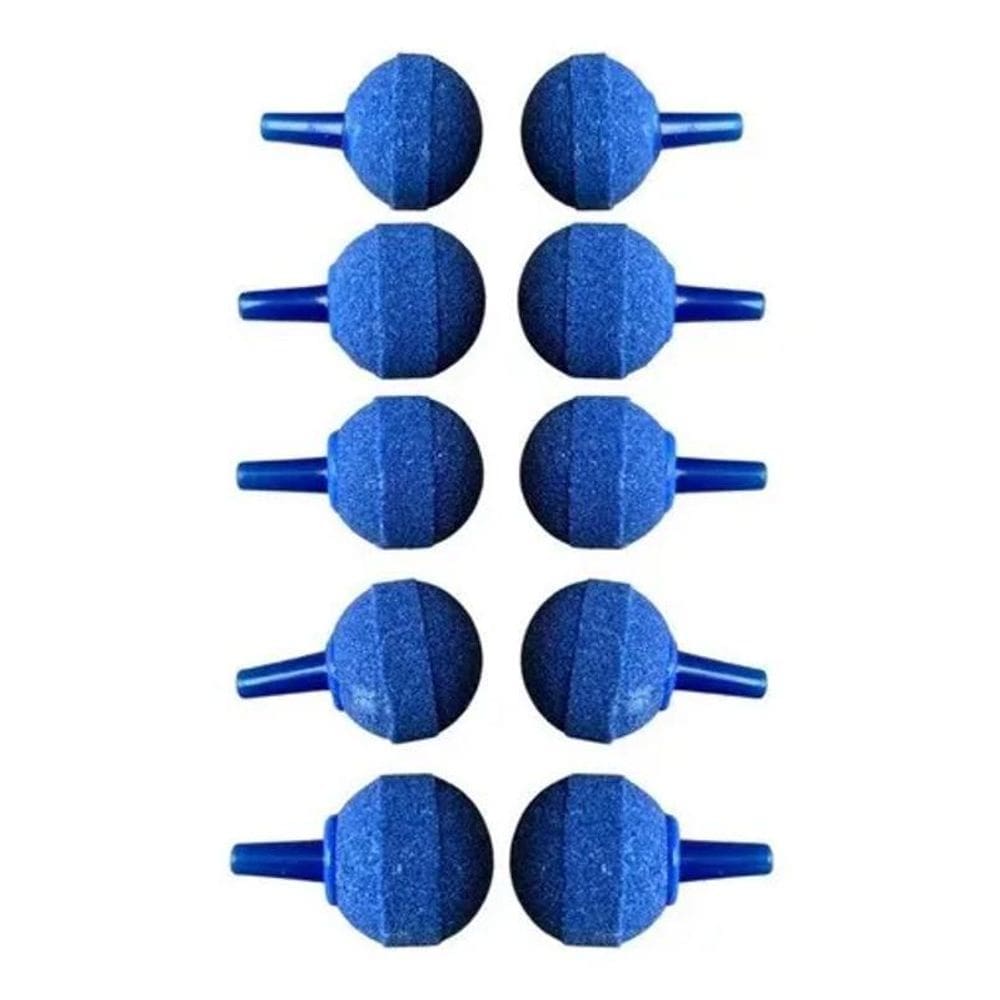 Kit 10 Unid. Pedra Porosa 22Mm Para Oxigenação De Aquário