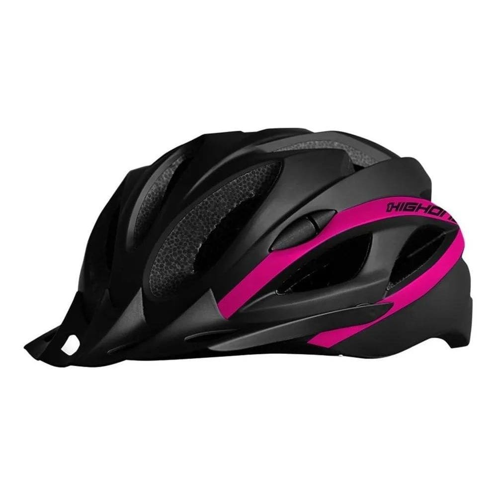 Capacete Ciclismo High One Win Com Pisca Led Bicicleta