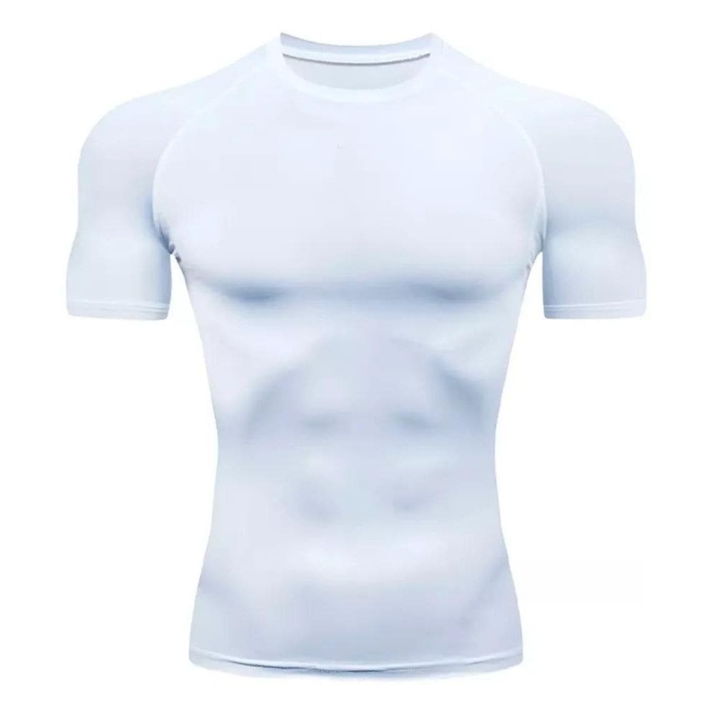 Camisa Segunda Pele Rash Guard Jiu-Jitsu Proteção Térmica