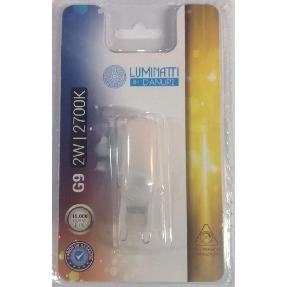 Luminatti - Halopin G9 Led 2W 2700K Branco Quente