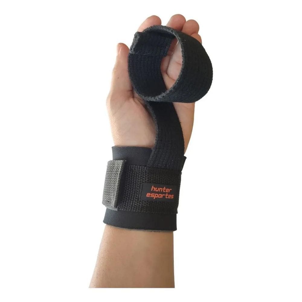 Tala Straps Munhequeira Luva Gancho Musculação Cross Trainer