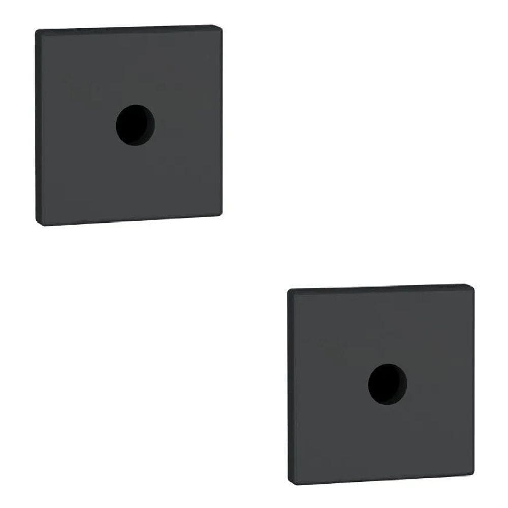 Acabamento De Fechadura Tetra Stam 1001/1002/1004 Preto