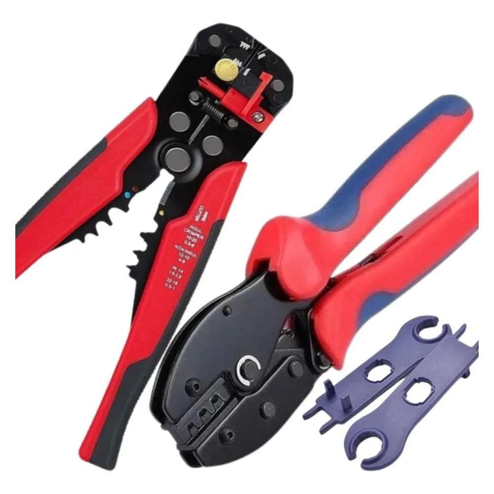 Alicate Mc4 Crimpar Conector Mc4 Alicate Mc4 + Decapador Pro