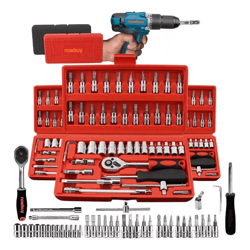 Kit Ferramentas Multiuso E Maleta - 46 Peças