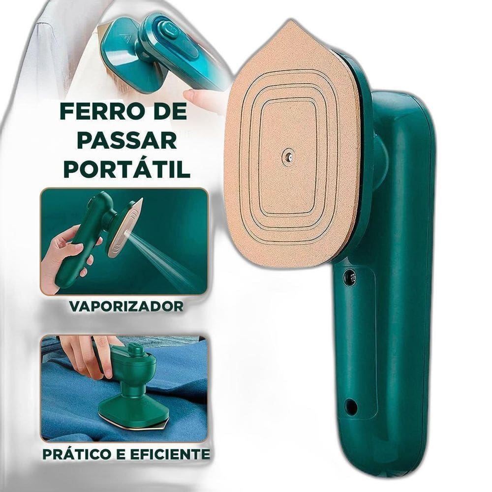 Mini Ferro A Vapor Portátil Para Viagem Em Casa À Vapor