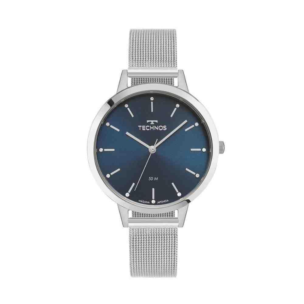 Relógio Technos Dress Prata Feminino 2035Nbb/1A
