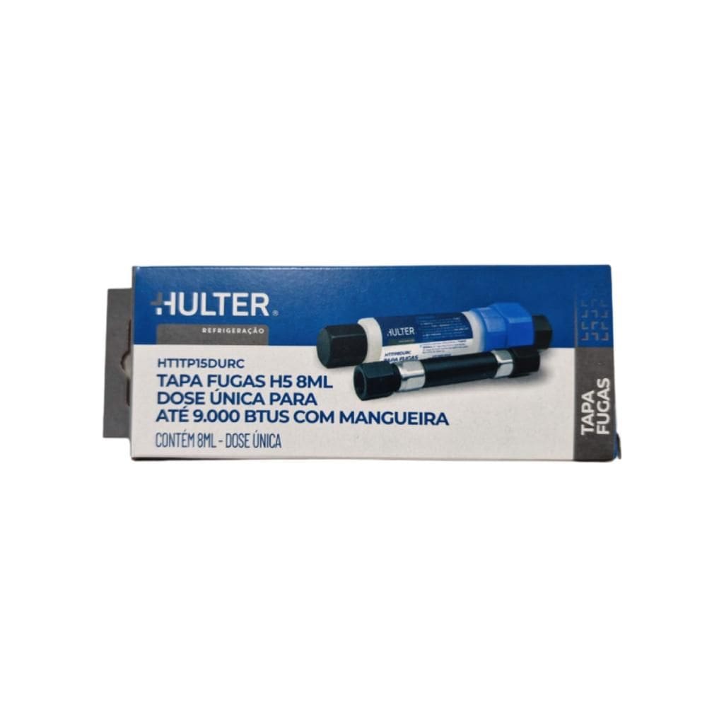 Tapa Fugas H5 8ml com Mangueira Dose Única 9.000 BTUs - Hulter