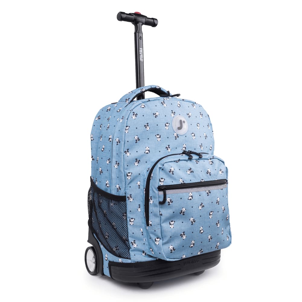 Mochila com rodinhas J World Sunrise 18 Boys and Girls Panda