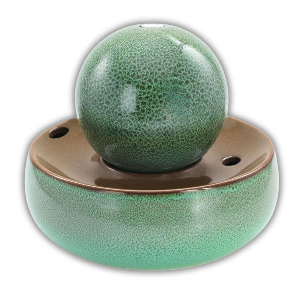 Fonte Cerâmica Esmaltada (22) Verde Caramelo BURGUINA