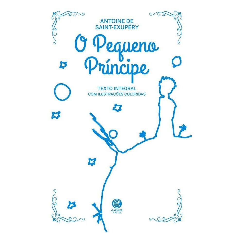 O Pequeno Príncipe Edição De Luxo Almofadada  Azul