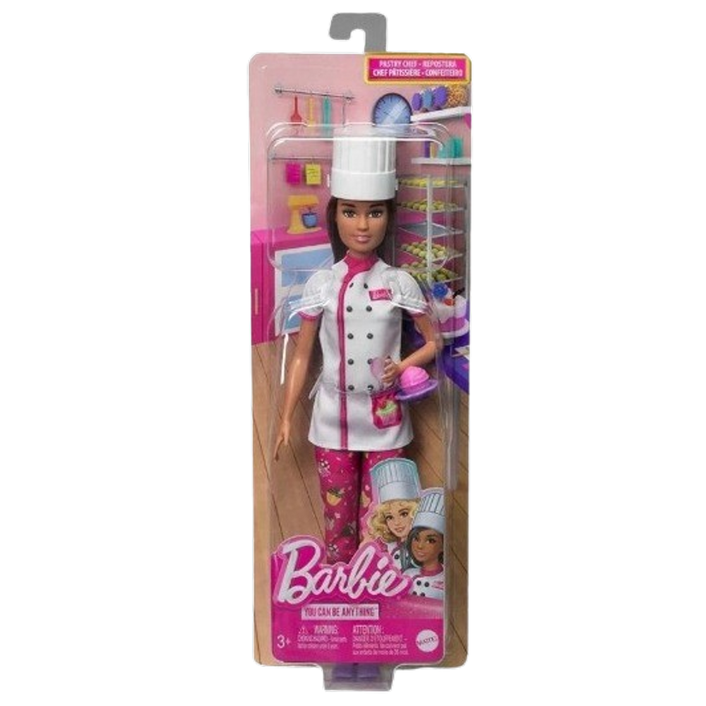 Mattel Boneca Barbie Profissões Confeiteira