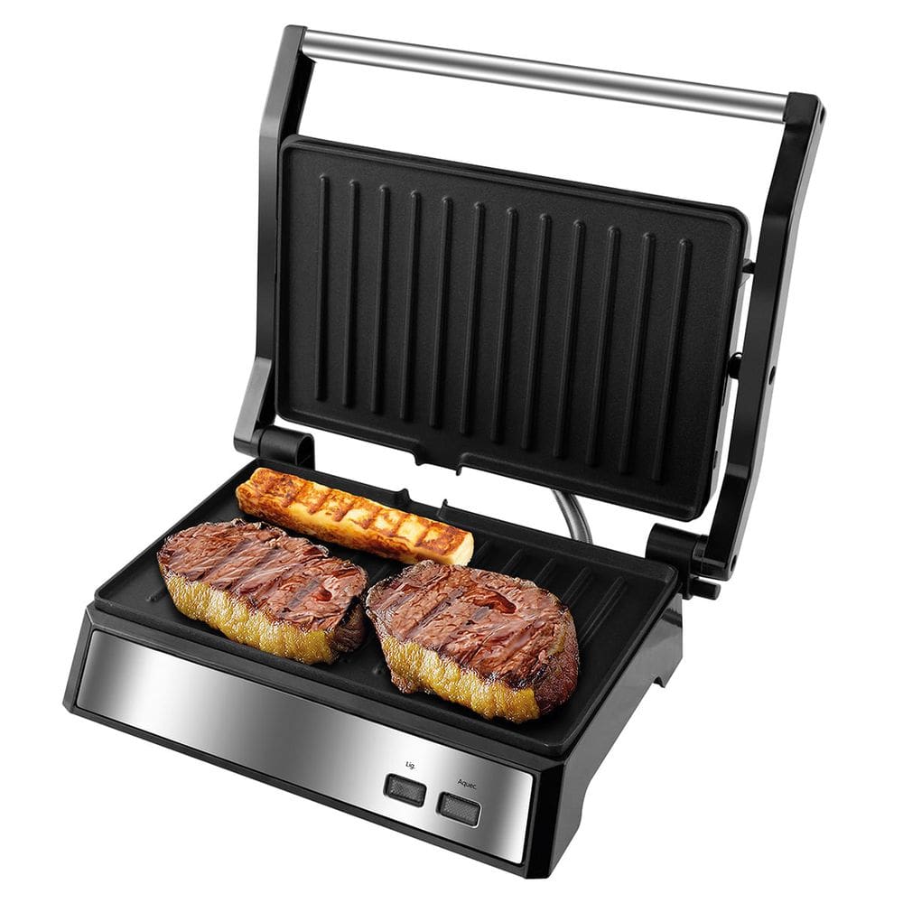 Grill Sanduicheira Philco PGR21PI Maxx Clean 1000W Antiaderente Ajuste De Altura