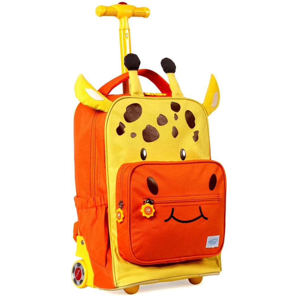 Mochila rolante TWISE Side-Kick Preschool para crianças Giraffe