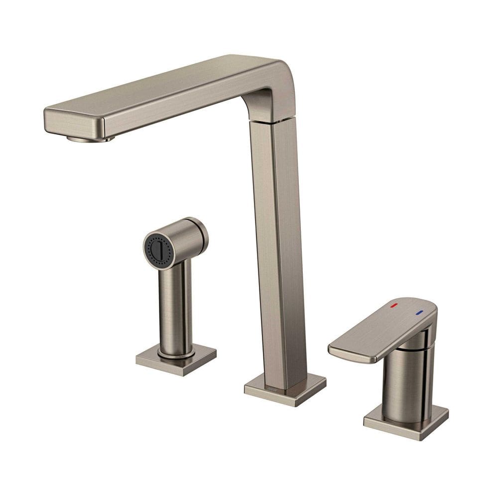 Misturador Monocomando Cozinha Ducha Bistrô Cobre Escovado