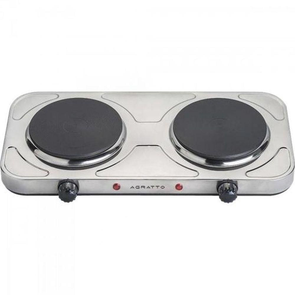 Fogão Elétrico De Mesa Agratto Fm02 Cinza 220V