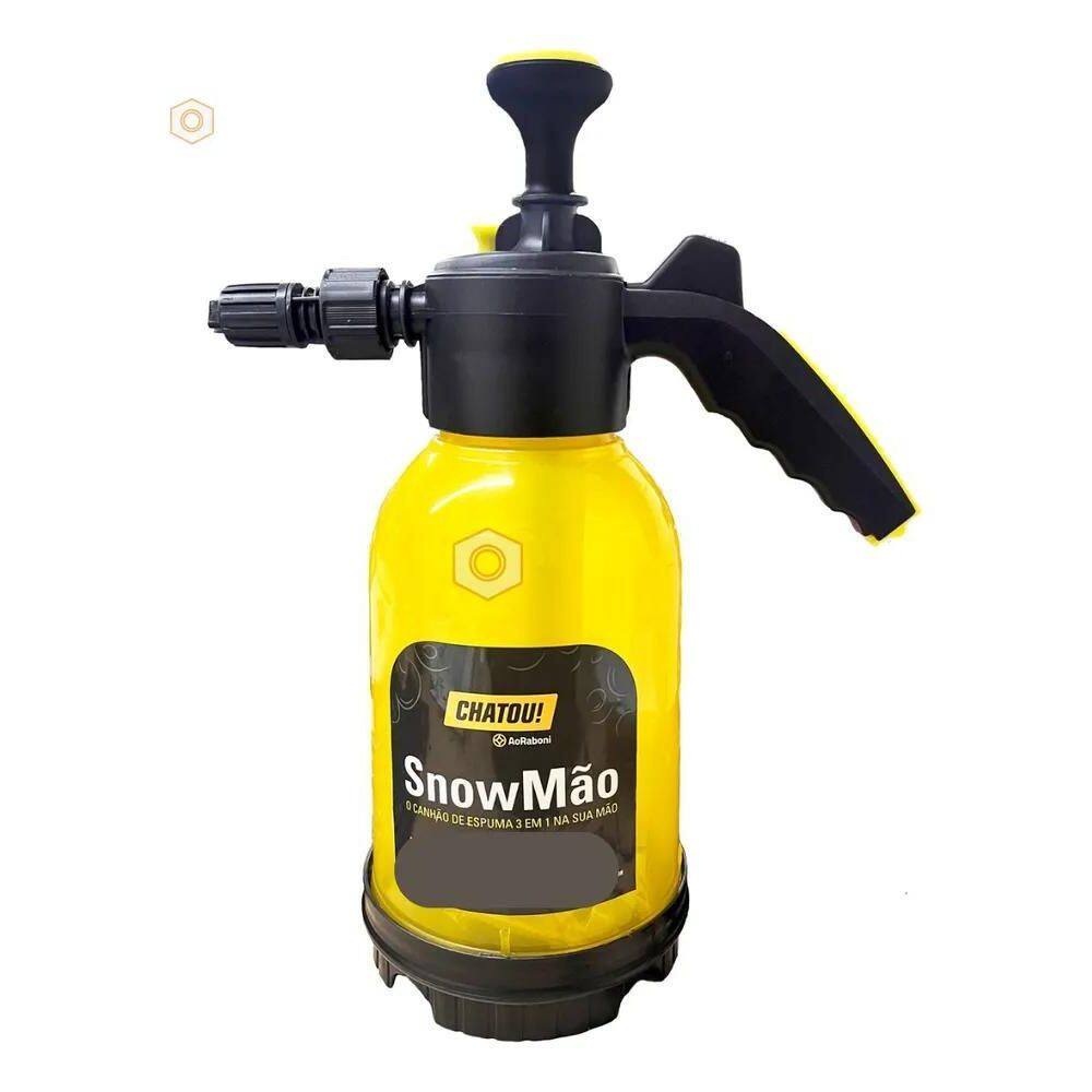 5X Snow Foam Pulverizador Manual 3 Em 1 Agua, Químicos E Esp
