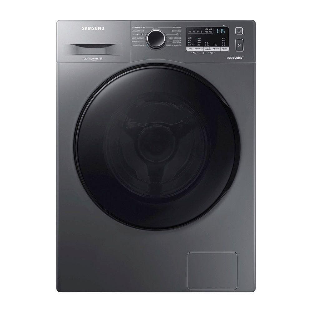 Lava E Seca 11 Kg Samsung WD11A4453BX Com 12 Programas De Lavagem Inox 220V Inox