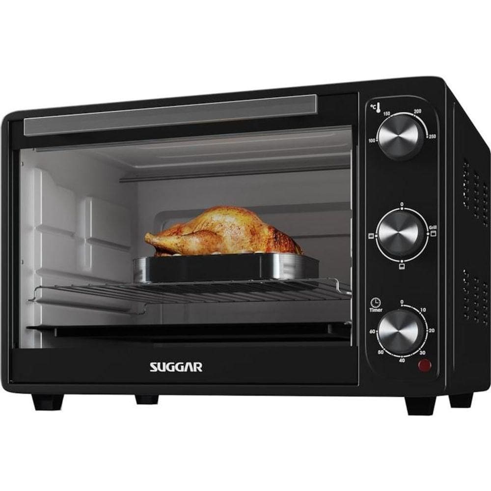 Forno Elétrico 50 Litros Preto Suggar 110V