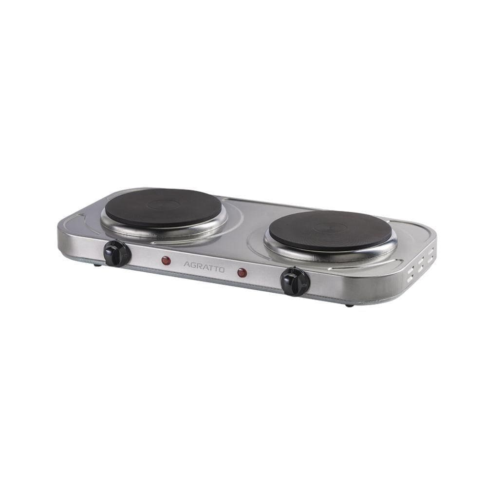 Fogão Elétrico de Mesa Agratto 2 pratos FM02 220V 2000W
