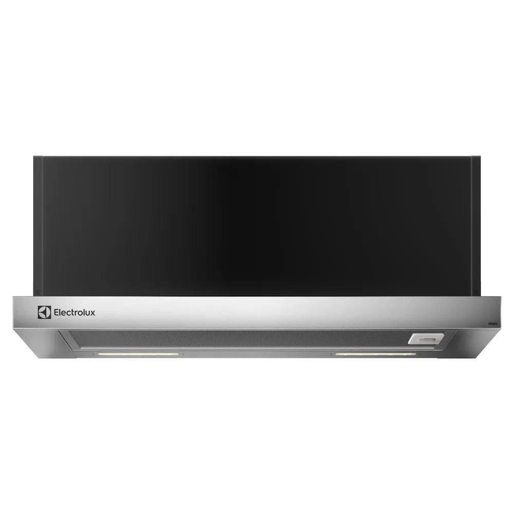 Depurador De Ar Electrolux 60cm Retrátil Inox Efficient Com Luz De Led DE6RS 220V