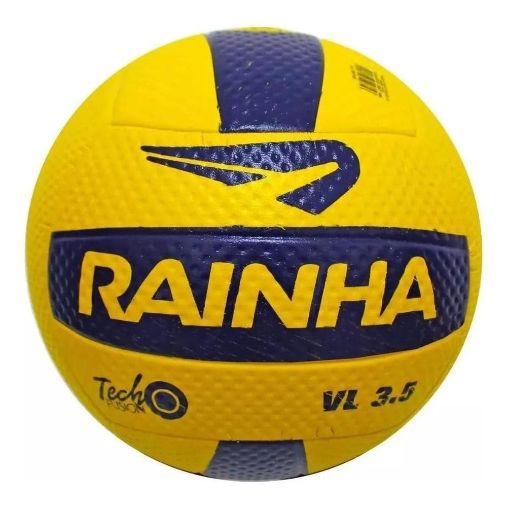 5X Bola De Vôlei Rainha Vl 3.5 Cor Amarelo
