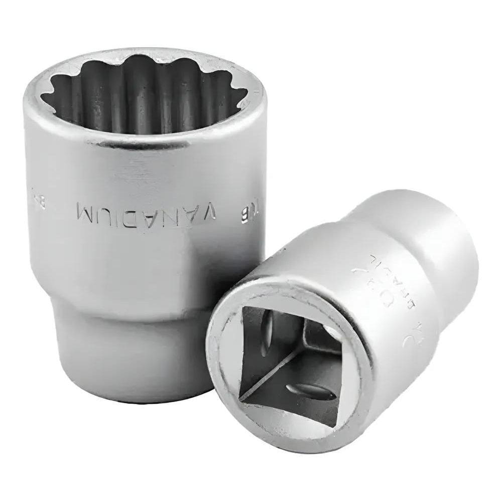 Soquete Pito Estriado Encaixe 3/4 - 30Mm Cromo Vanádio Noll