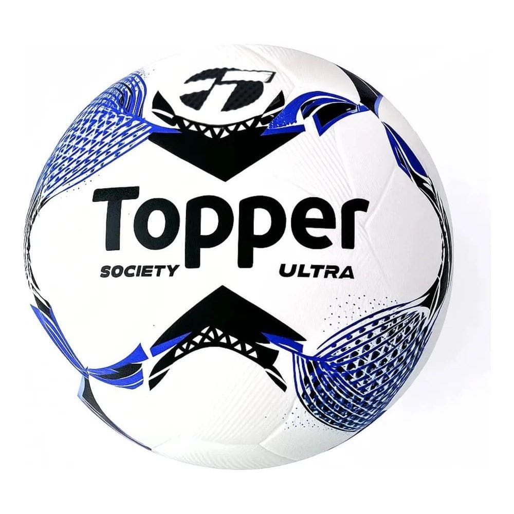 5X Bola De Futebol Society Topper Ultra Colagem Dupla Oficia