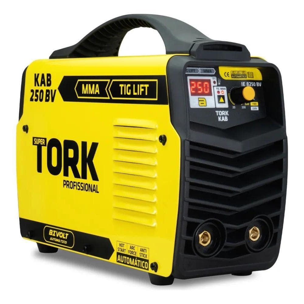 5X Maquina De Solda Inversora Kab 250 Amp Mma Tig Tork Cor A