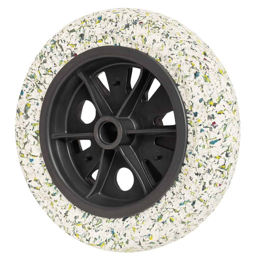 Roda Com Pneu Para Carrinho De Mão Não Fura Maciço 3.25 X 8 3/4 19 Mm