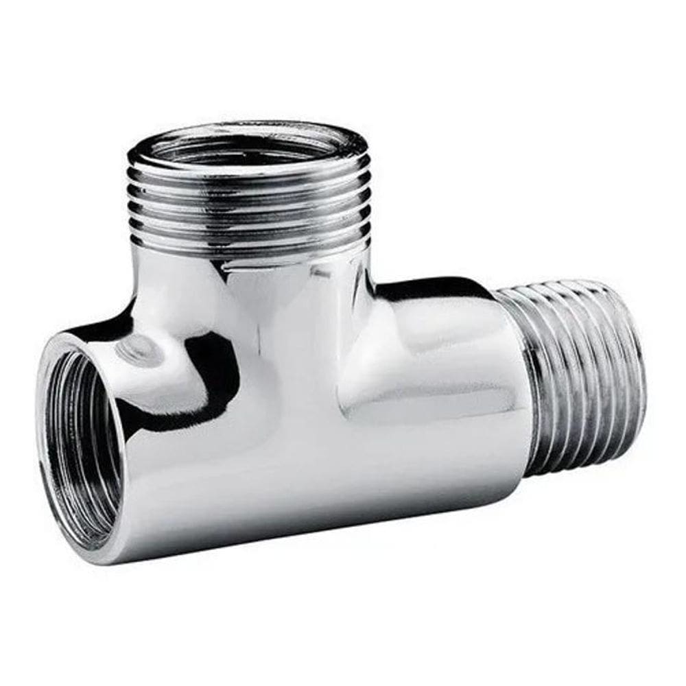 5X Adaptador T Para Tanque E Maquina De Lavar Parede 1/2 Gar