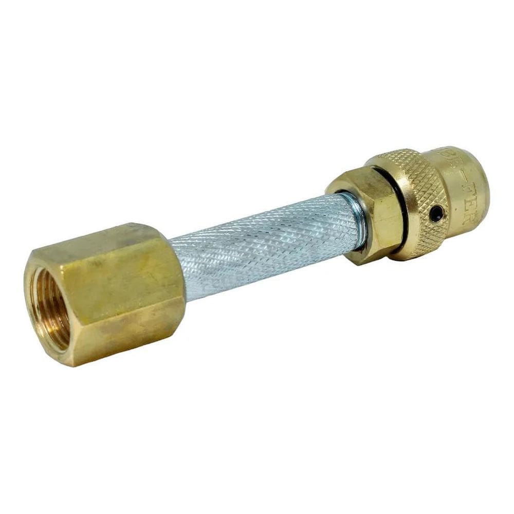 5X Esguicho Bico Regulável Lubefer Jato Leque E Reto 3.0 Mm