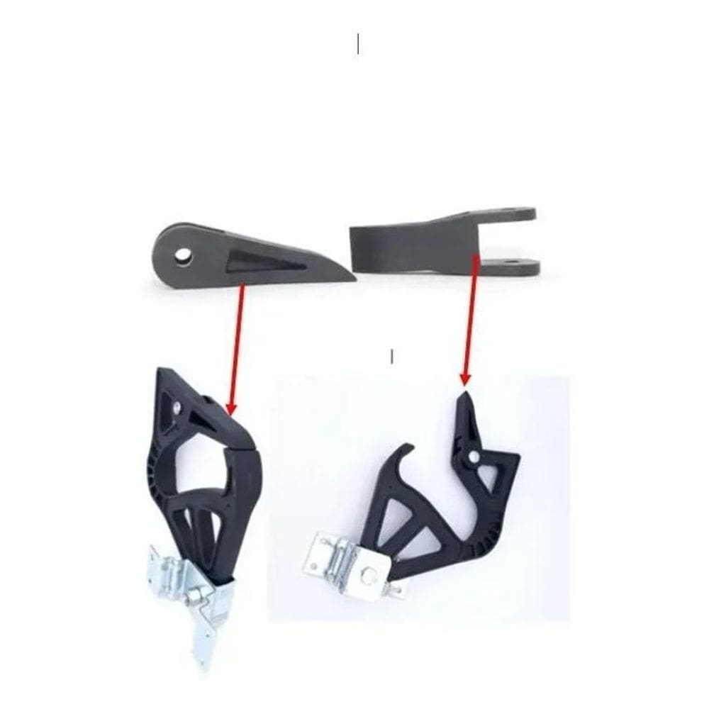 5X Par De Lingueta Da Catraca D Escada Fibra Extensível